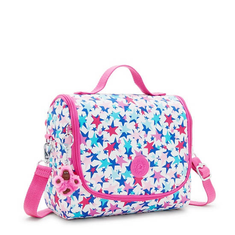 Pink Kipling New Kichirou Printed Lunch Bags | KQFUJZ-512