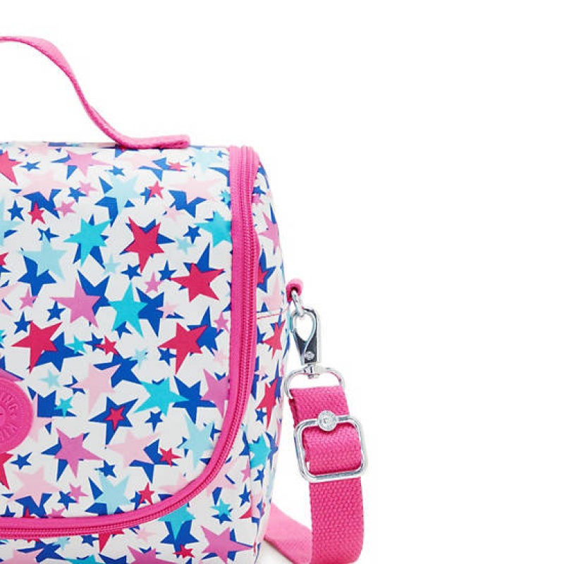 Pink Kipling New Kichirou Printed Lunch Bags | KQFUJZ-512