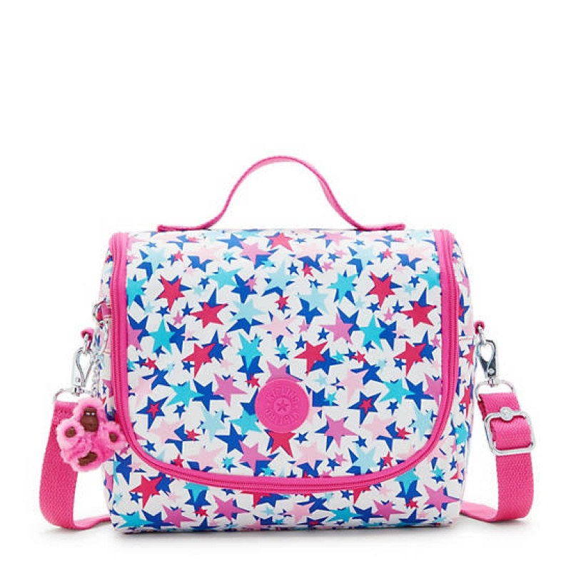 Pink Kipling New Kichirou Printed Lunch Bags | KQFUJZ-512