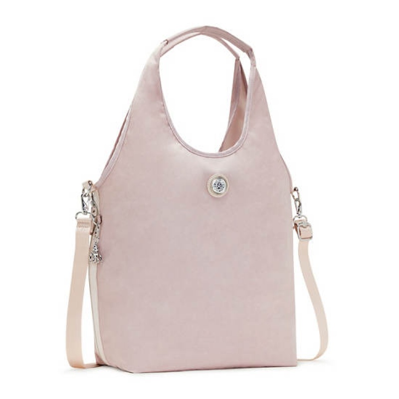 Pink Kipling New Urbana Shoulder Bags | VKBPQX-064