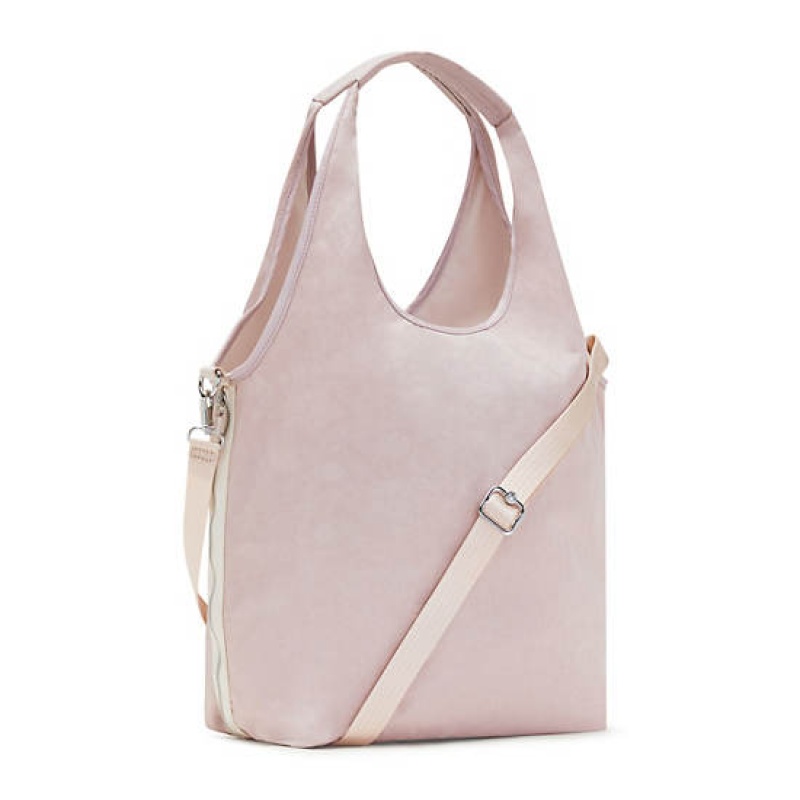 Pink Kipling New Urbana Shoulder Bags | VKBPQX-064