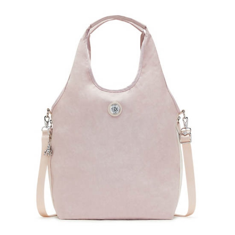 Pink Kipling New Urbana Shoulder Bags | VKBPQX-064