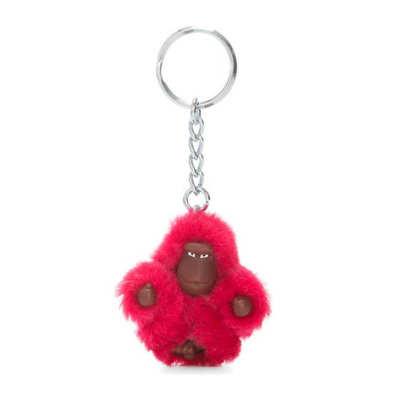 Pink Kipling Sven Extra Small Iconic Monkey Keychain Accessories | QMVTYB-615