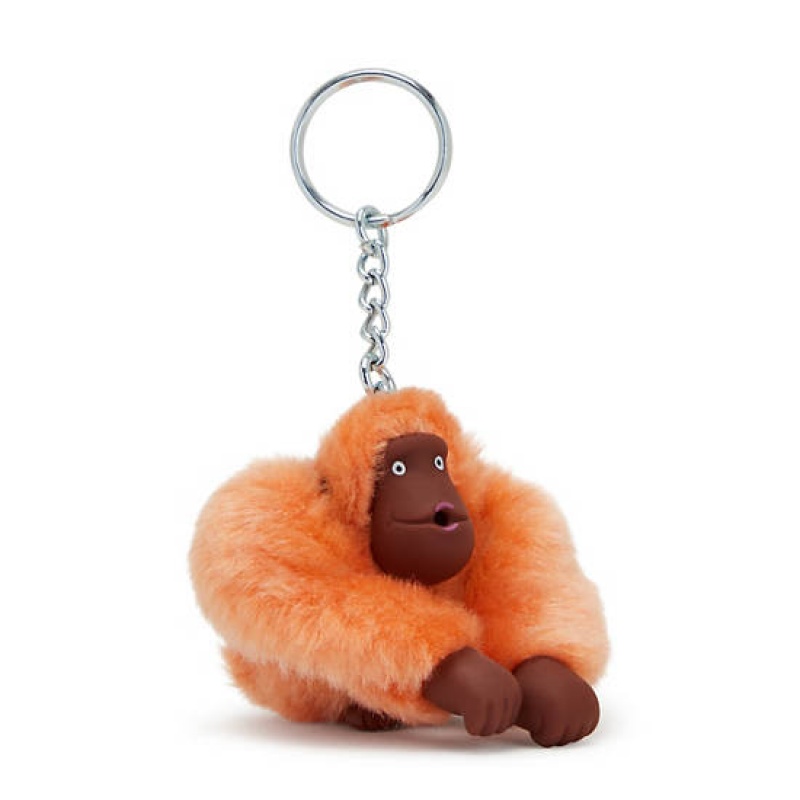 Pink Kipling Sven Small Monkey Keychain Accessories | JKATPC-312