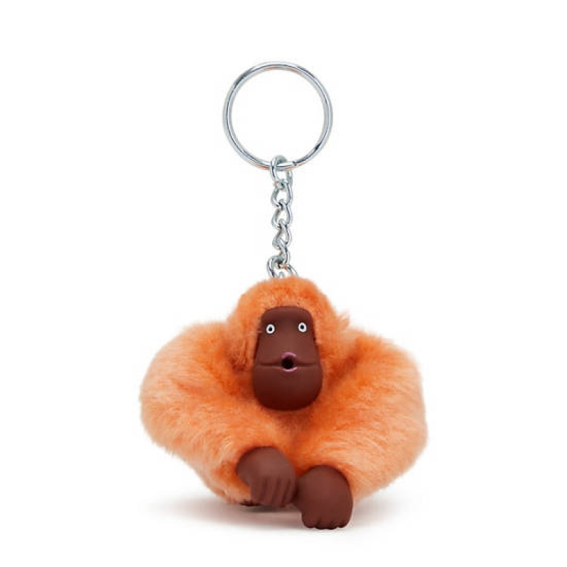 Pink Kipling Sven Small Monkey Keychain Accessories | JKATPC-312