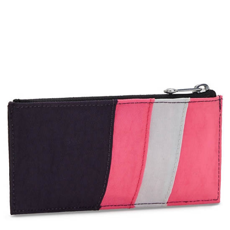 Pink Purple Kipling Brion Cardholders | KPQSCI-072