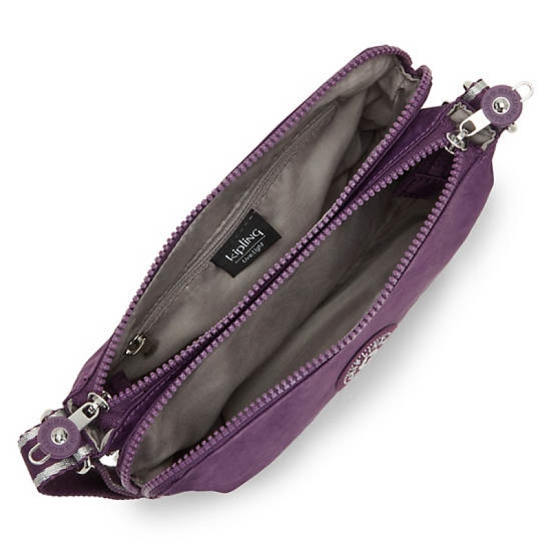 Purple Kipling Boyd Crossbody Bags | PFKHJT-463