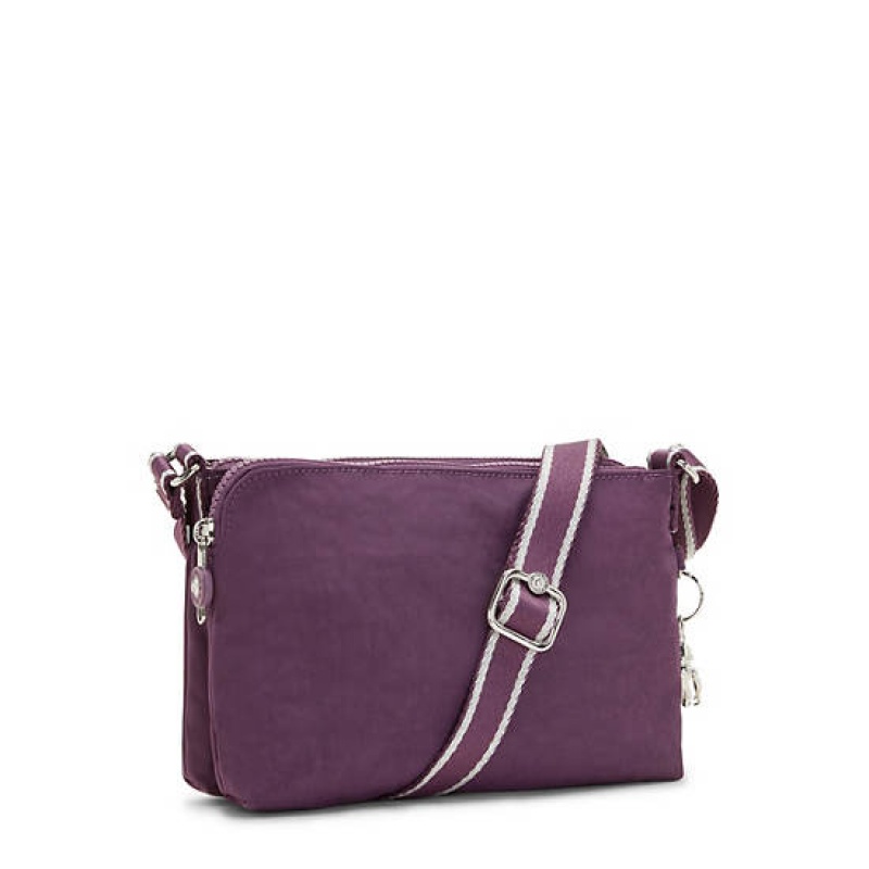 Purple Kipling Boyd Crossbody Bags | PFKHJT-463