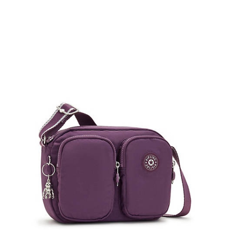 Purple Kipling Patti Crossbody Bags | CJYMAX-837