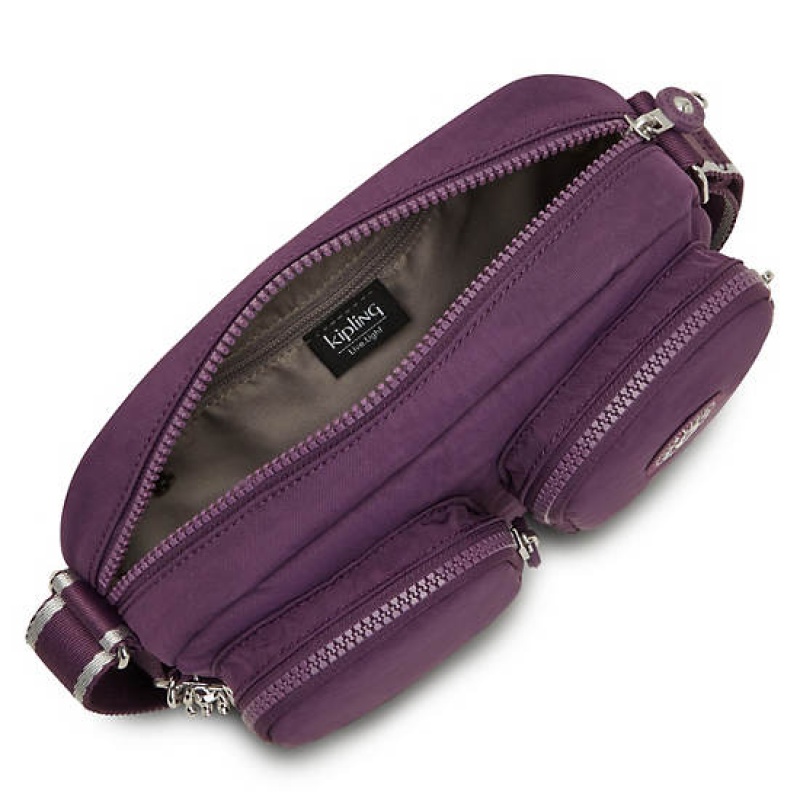 Purple Kipling Patti Crossbody Bags | CJYMAX-837