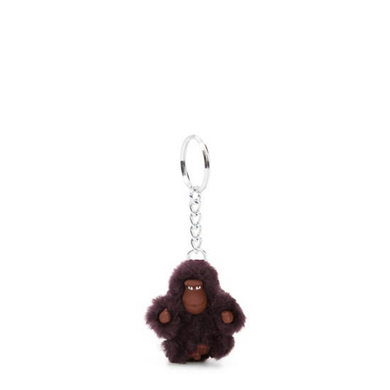 Purple Kipling Sven Extra Small Classic Monkey Keychain Accessories | PLRDCI-670