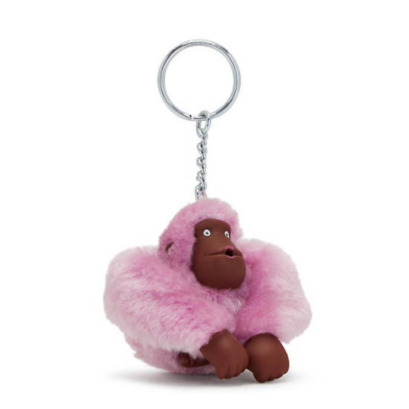 Purple Kipling Sven Monkey Keychain Accessories | IHWDZA-059