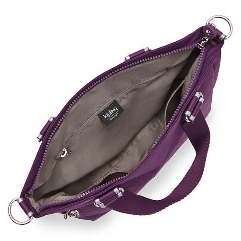 Purple Kipling Venla Tote Bags | KVLETN-793