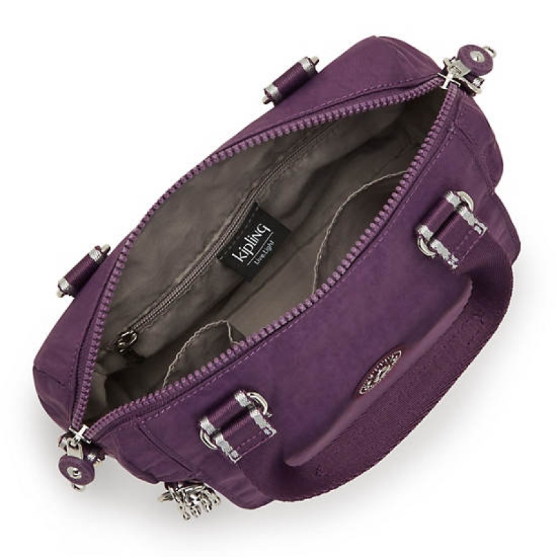 Purple Kipling Zeva Handbag Handbag | VDWZNM-387