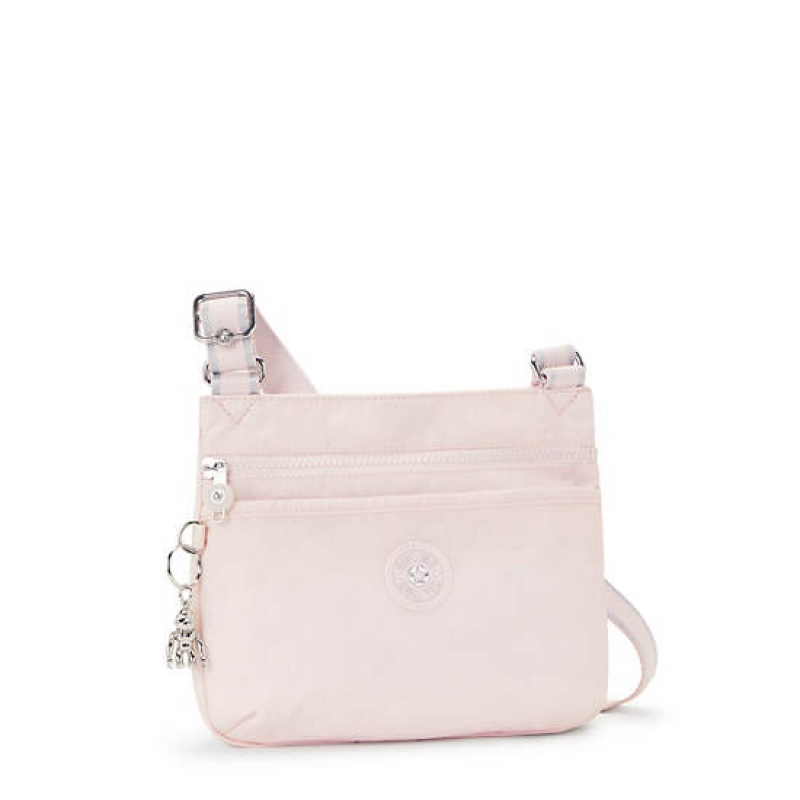 Purple Pink Kipling Emmylou Crossbody Bags | QIEBWR-485