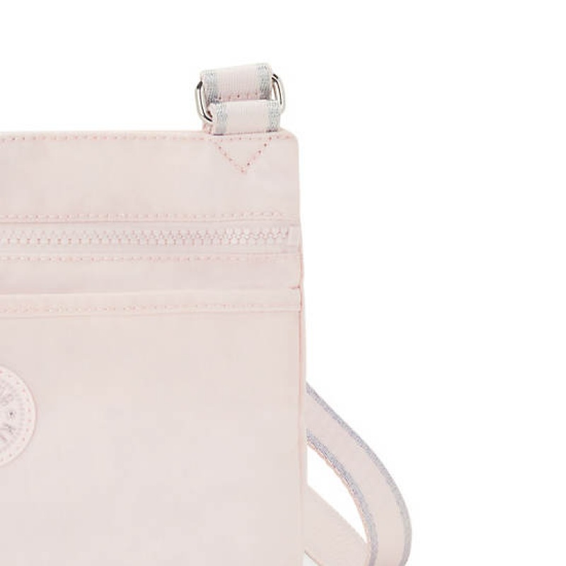 Purple Pink Kipling Emmylou Crossbody Bags | QIEBWR-485