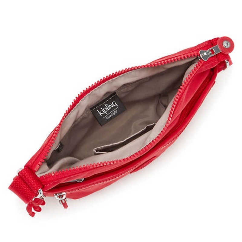 Red Dark Red Kipling Arto Small Crossbody Bags | LVKPAN-135