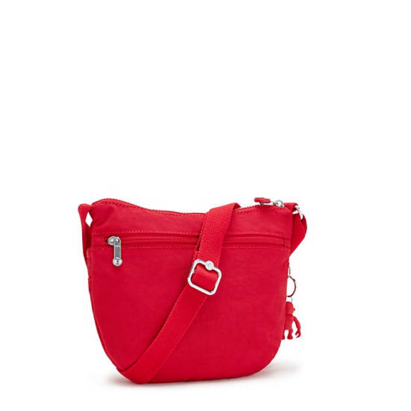 Red Dark Red Kipling Arto Small Crossbody Bags | LVKPAN-135