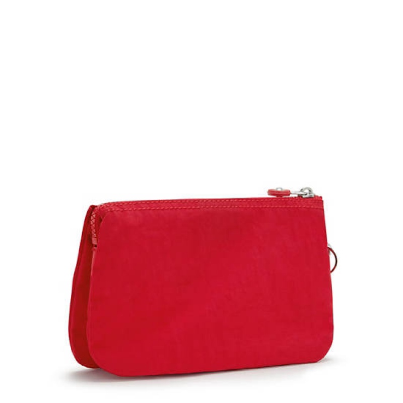 Red Dark Red Kipling Creativity Extra Large Fashion Wristlet Bags | ITUKSM-863