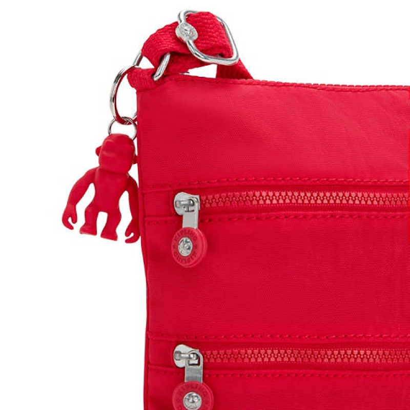 Red Dark Red Kipling Keiko Crossbody Mini Bag | PSYWQJ-162