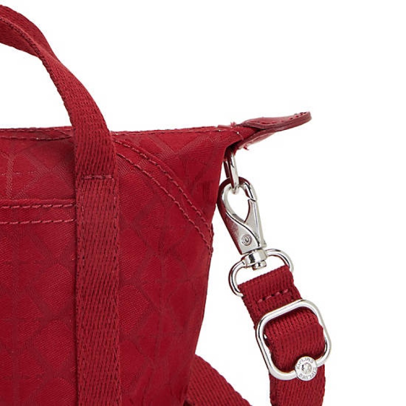 Red Kipling Art Compact Crossbody Bags | ZCUDAX-543