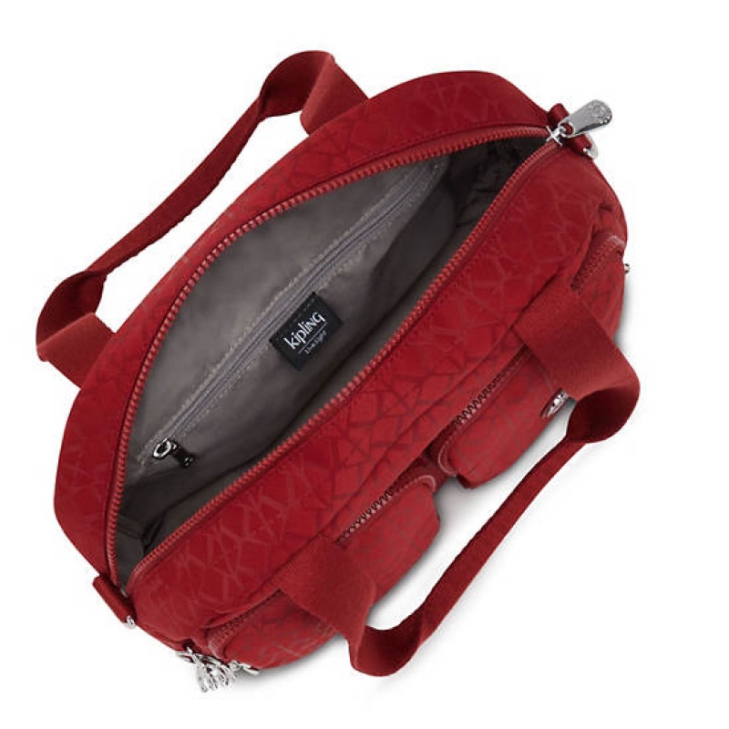 Red Kipling Cool Defea Iconic Shoulder Bags | BYGCZO-378