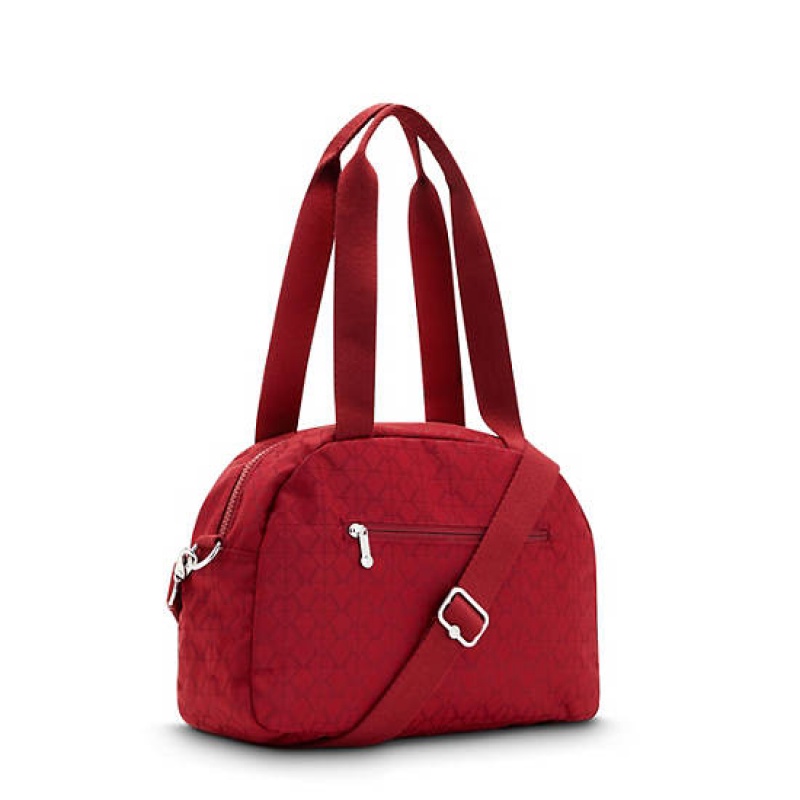 Red Kipling Cool Defea Iconic Shoulder Bags | BYGCZO-378