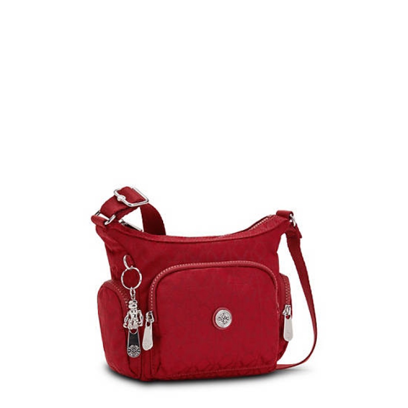 Red Kipling Gabbie Mini Crossbody Bags | HTWKDF-305