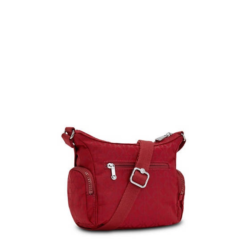 Red Kipling Gabbie Mini Crossbody Bags | HTWKDF-305