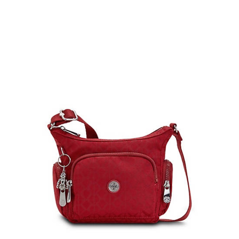 Red Kipling Gabbie Mini Crossbody Bags | HTWKDF-305