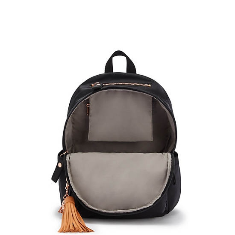 Rose Black Kipling Delia Classic Backpacks | NAYLVO-364