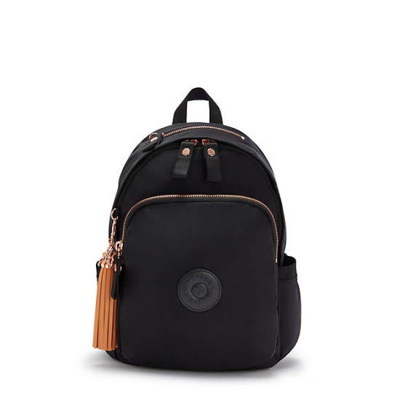 Rose Black Kipling Delia Classic Backpacks | NAYLVO-364