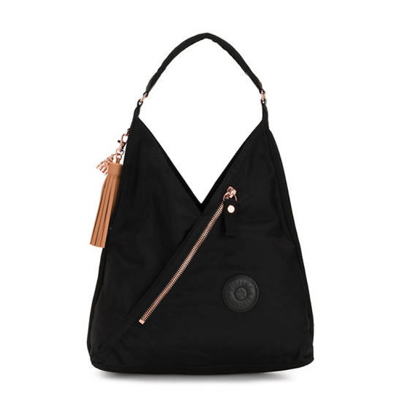 Rose Black Kipling Olina Shoulder Bags | ORBCWJ-502