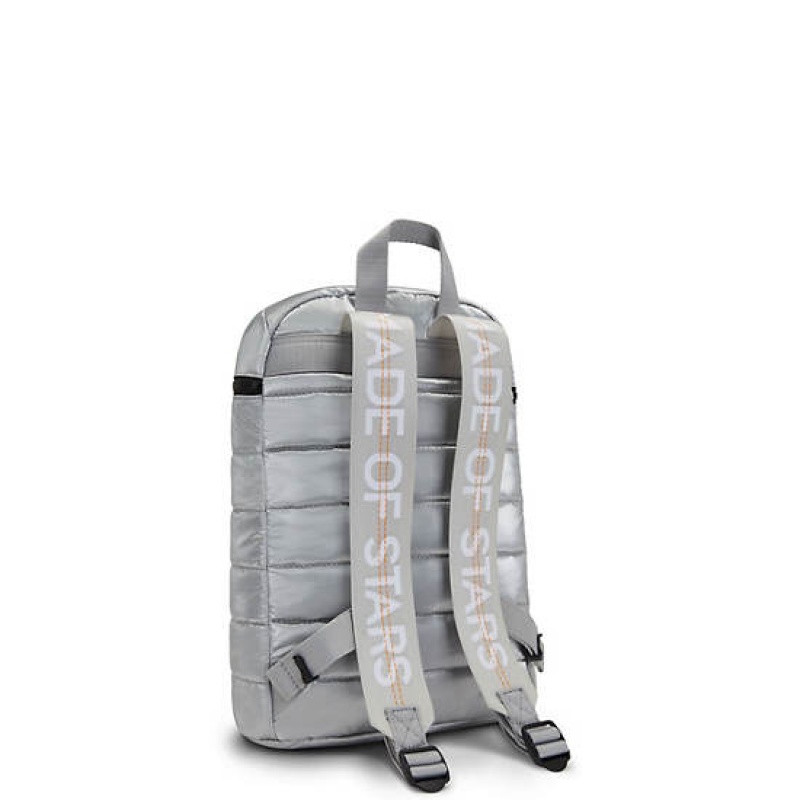 Silver Kipling Bosko MTV Backpacks | EQAIVM-217