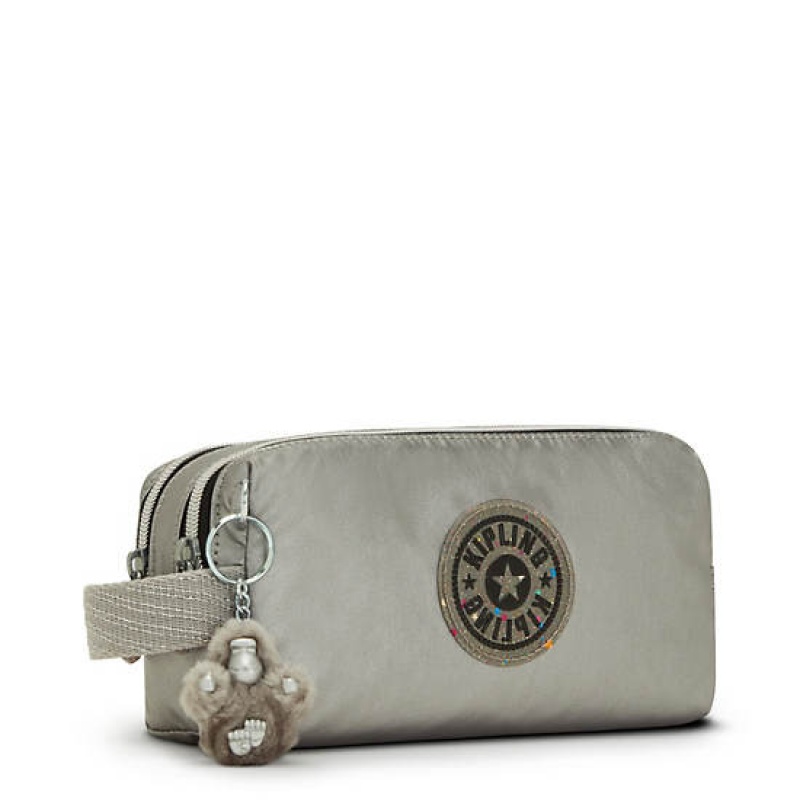 Silver Kipling Garri Pouch Bags | UTDVWP-628