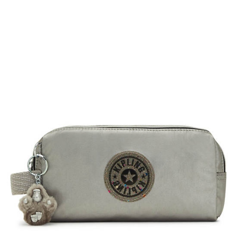 Silver Kipling Garri Pouch Bags | UTDVWP-628