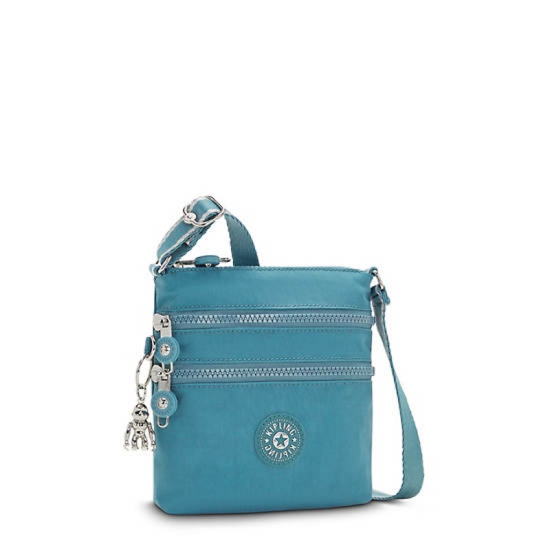 Turquoise Kipling Alvar Extra Small Mini Bag | AUNBYI-310