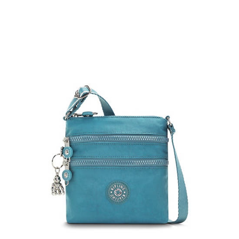 Turquoise Kipling Alvar Extra Small Mini Bag | AUNBYI-310