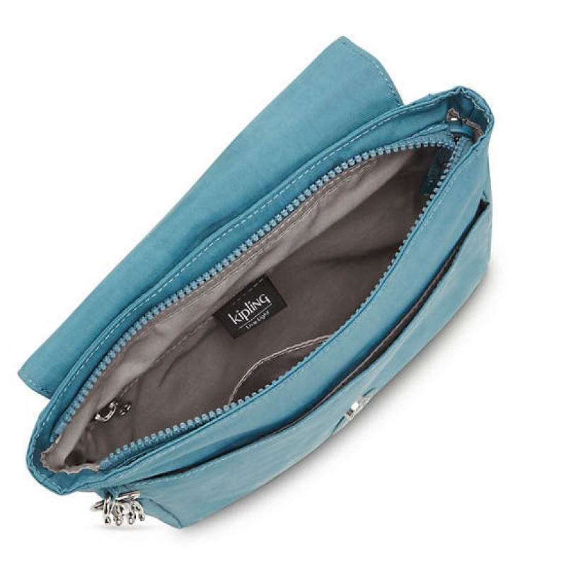 Turquoise Kipling Dannie Small Backpacks | TEKZWJ-972