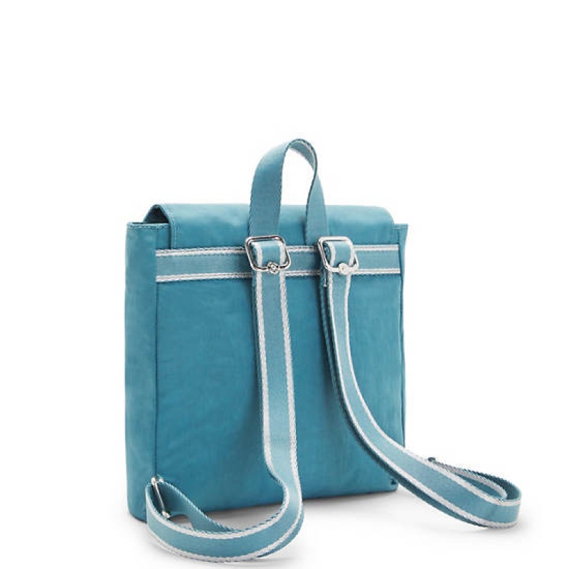 Turquoise Kipling Dannie Small Backpacks | TEKZWJ-972