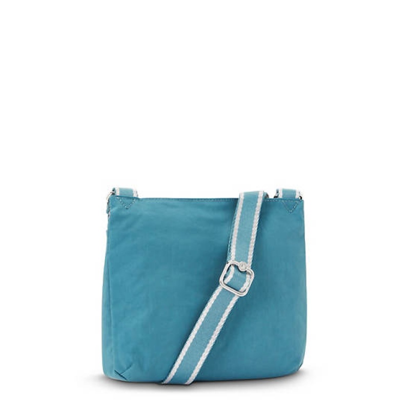 Turquoise Kipling Emmylou Crossbody Bags | YKCHUQ-309