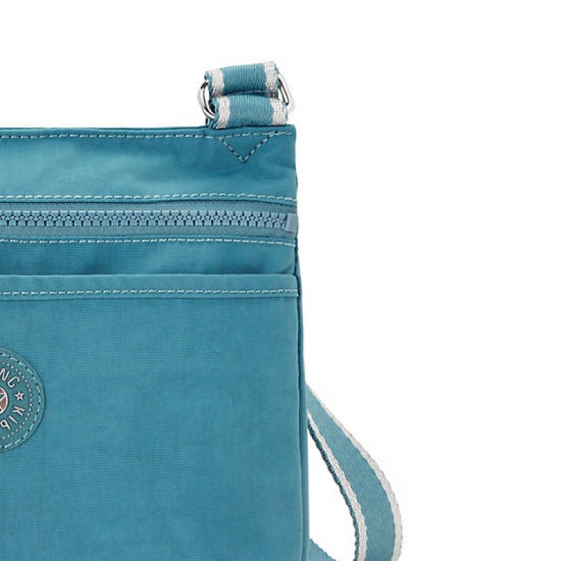 Turquoise Kipling Emmylou Crossbody Bags | YKCHUQ-309