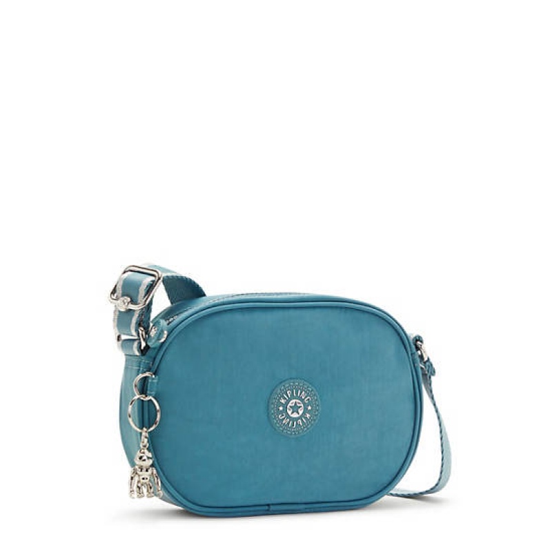 Turquoise Kipling Gema Crossbody Bags | ABKXQO-725