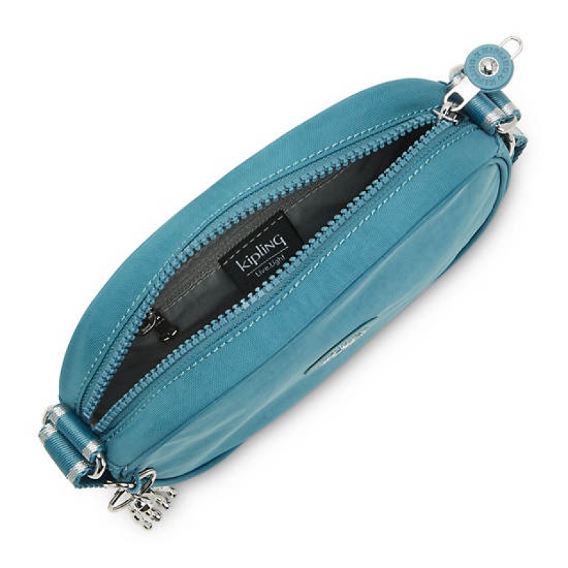 Turquoise Kipling Gema Crossbody Bags | ABKXQO-725