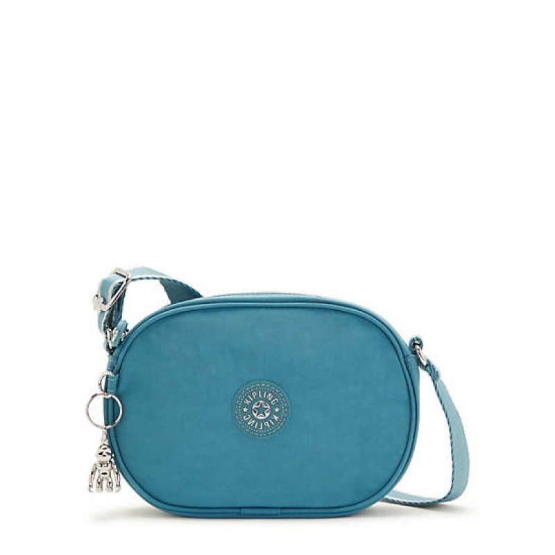 Turquoise Kipling Gema Crossbody Bags | ABKXQO-725