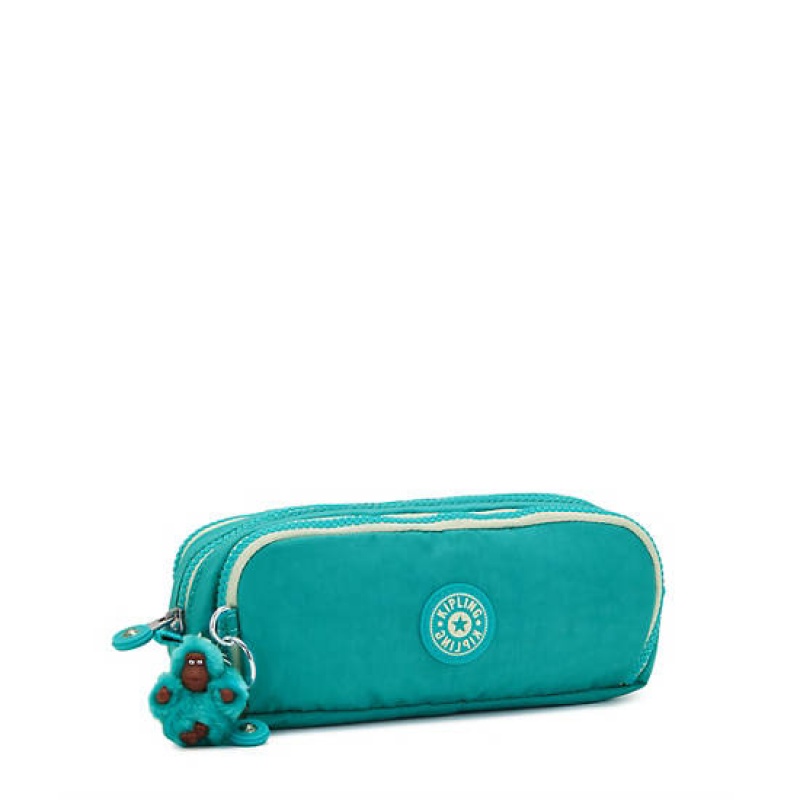 Turquoise Kipling Gitroy Pencil Case Bags | LTSEBW-456