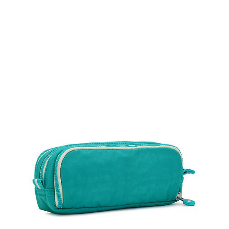 Turquoise Kipling Gitroy Pencil Case Bags | LTSEBW-456