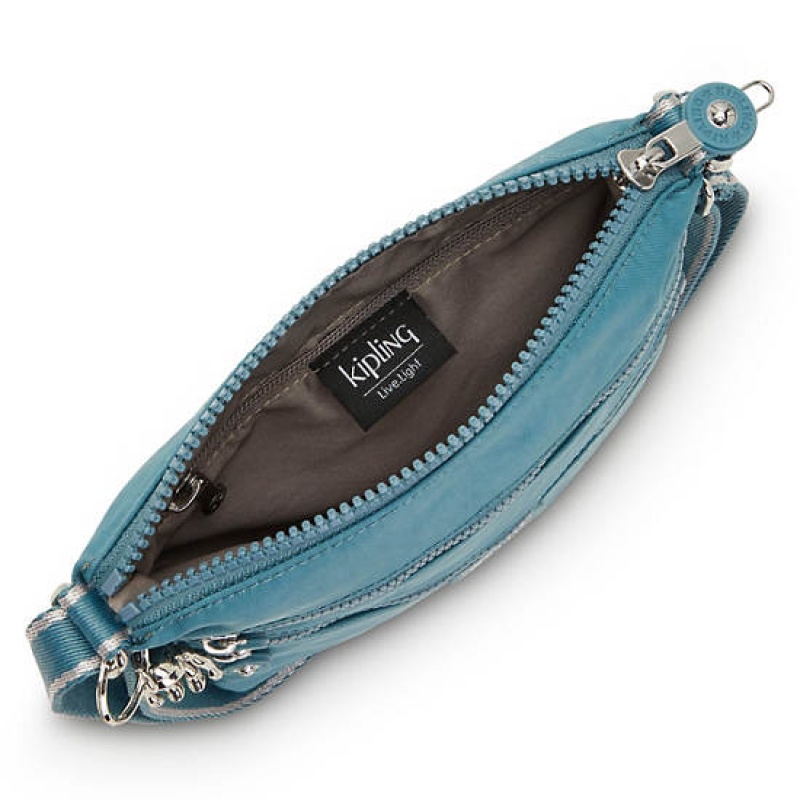 Turquoise Kipling Keiko Crossbody Mini Bag | TMFCKN-352