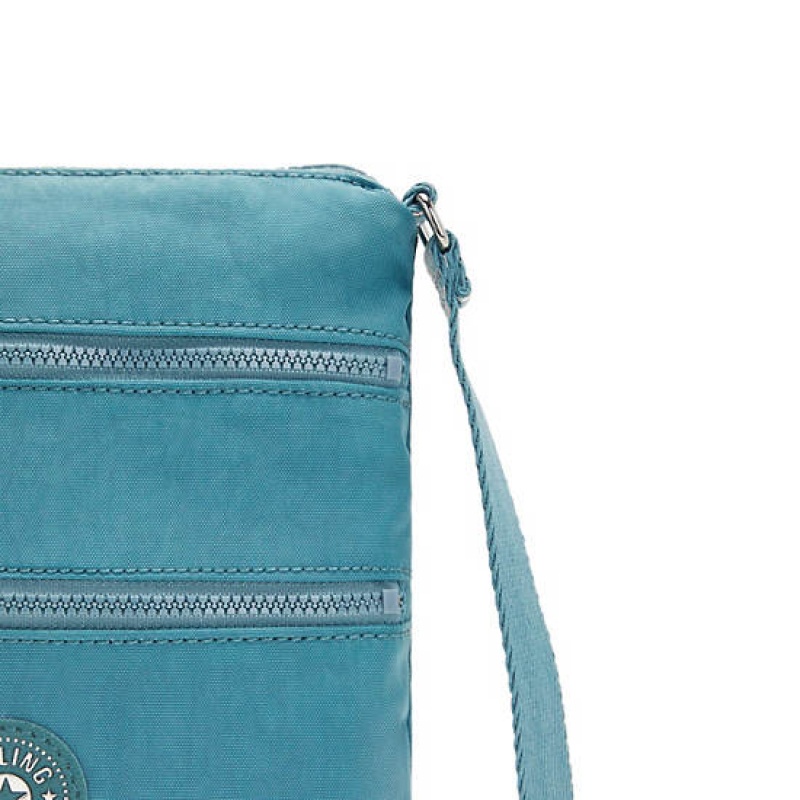 Turquoise Kipling Keiko Crossbody Mini Bag | TMFCKN-352