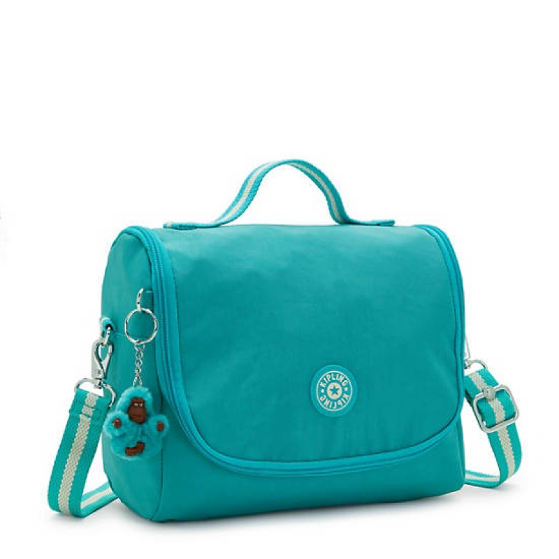 Turquoise Kipling New Kichirou Lunch Bag Bags | JYICDZ-195